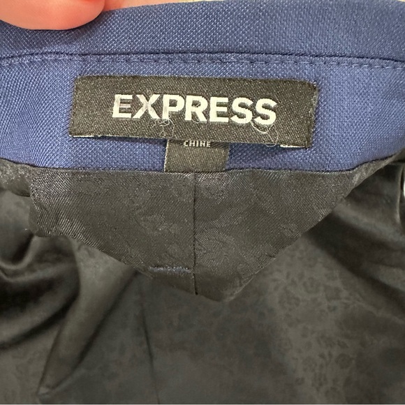 Express Blue Men's Blazer - Picture 3 of 7